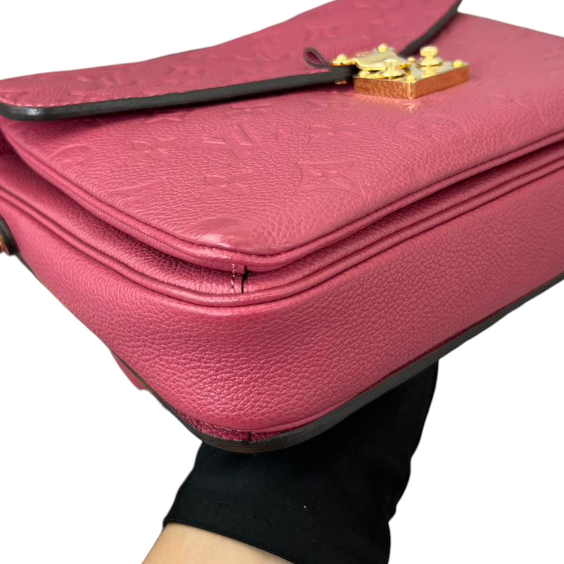 Louis Vuitton Pochette Metis Empreinte Rose Bruyere Bag – Votre Luxe