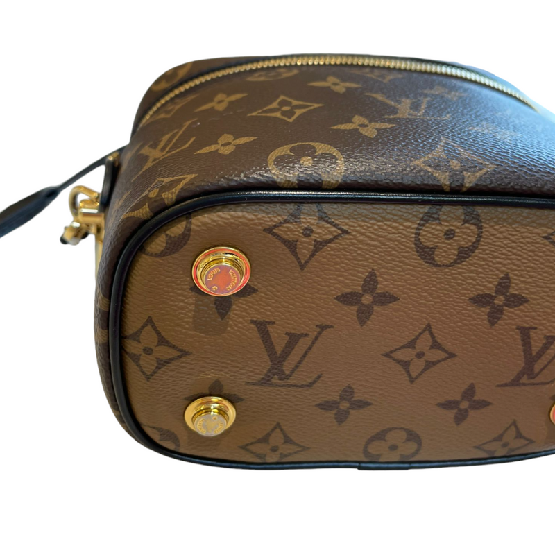 Louis Vuitton Bowling Vanity Brown Leather Monogram for sale online