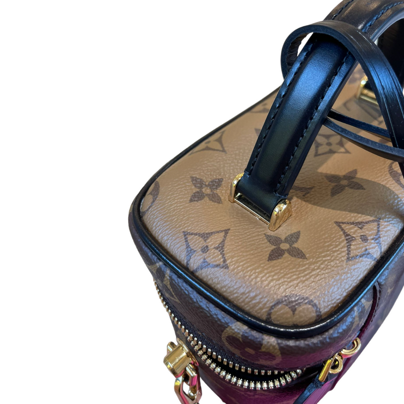 used Pre-owned Authenticated Louis Vuitton Monogram Eclipse Volga Canvas Black Crossbody Bag Unisex (Good), Adult Unisex, Size: Small