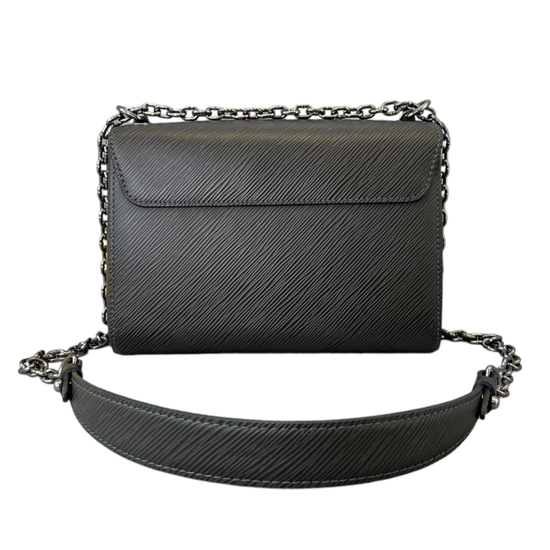 Louis Vuitton Black Calfskin & Python Love Note Shoulder Bag