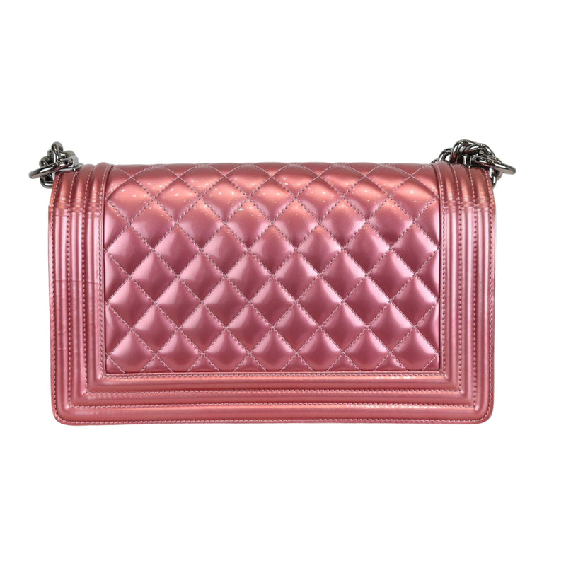 Pink hot sale metallic bag