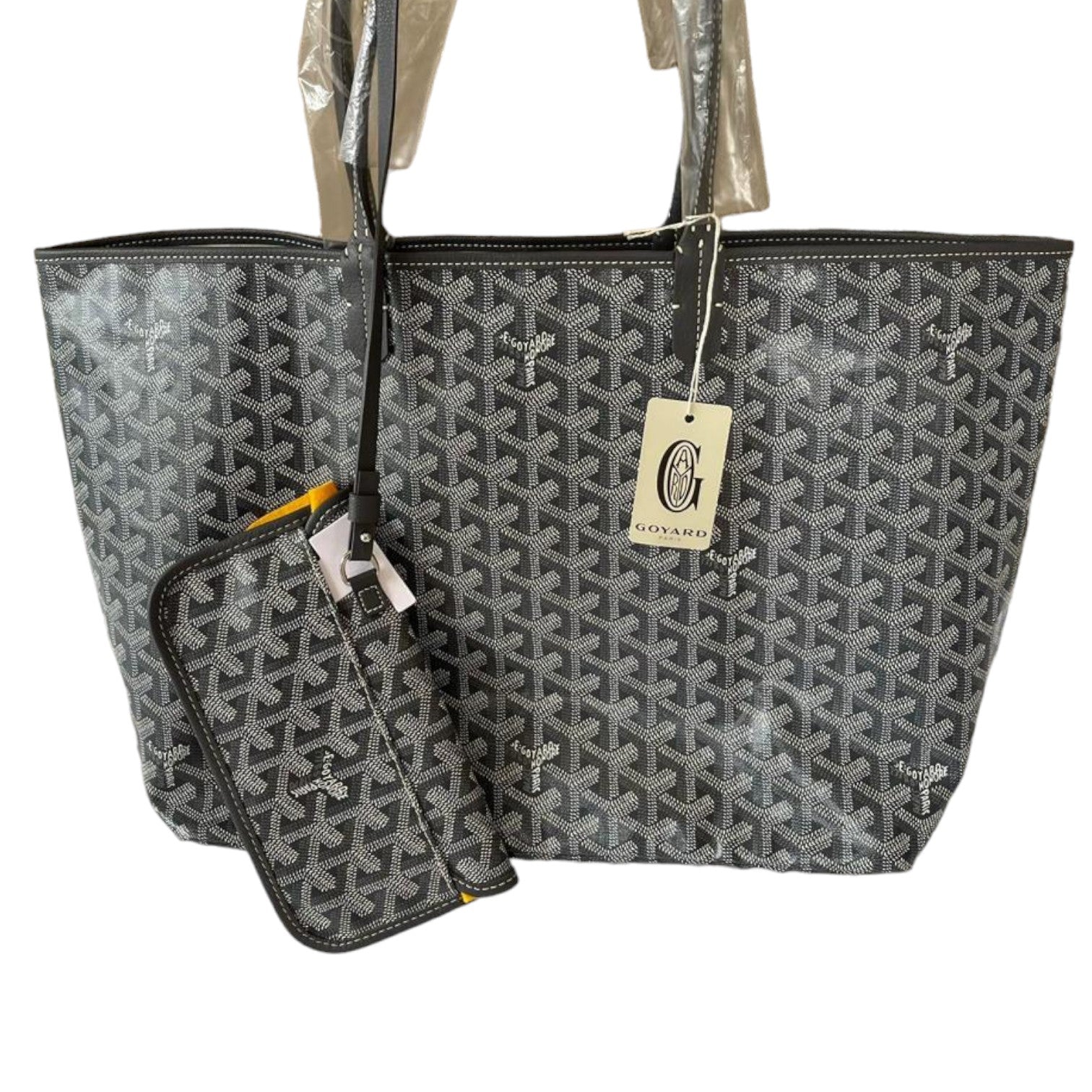 Goyard Goyardine Saint Louis PM Grey Bag Religion