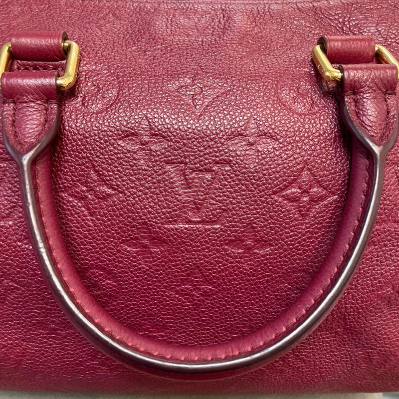 Speedy 25 Empreinte Bandouliere Burgundy GHW