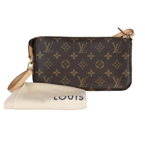 Pochette Accessories Monogram Canvas Brown GHW