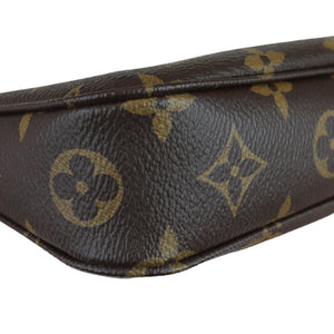 Pochette Accessories Monogram Canvas Brown GHW