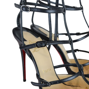 Kadreyana Cage 100 Heels Black Size 37.5