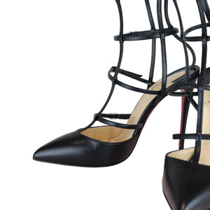 Kadreyana Cage 100 Heels Black Size 37.5