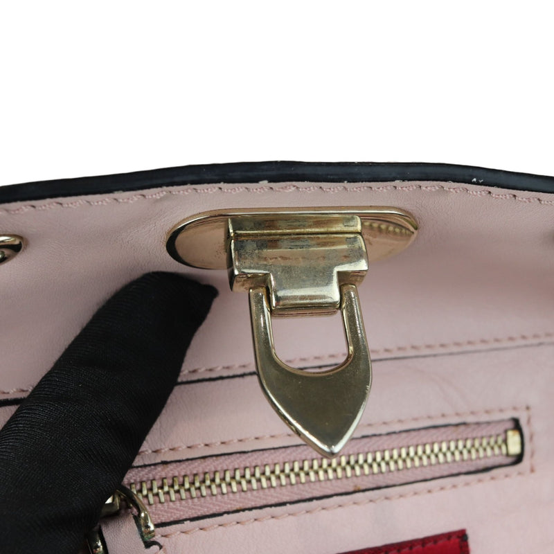 Rockstud Tote Small Vitello Beige Pink LGHW