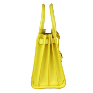 Baby Sac De Jour Calfskin Leather Yellow GHW