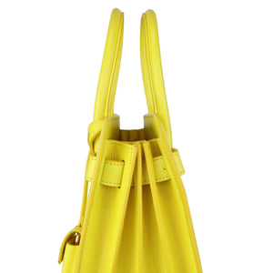 Baby Sac De Jour Calfskin Leather Yellow GHW