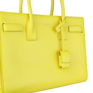 Baby Sac De Jour Calfskin Leather Yellow GHW