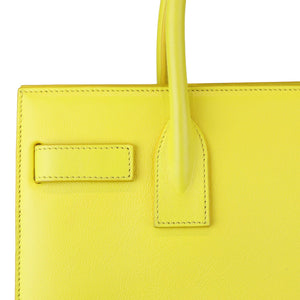 Baby Sac De Jour Calfskin Leather Yellow GHW