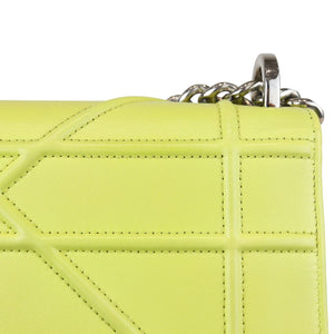 Diorama Flap Small Calfskin Yellow SHW