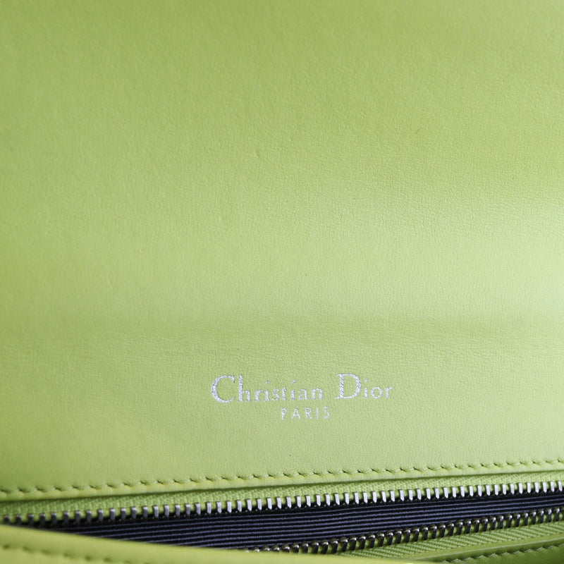 Diorama Flap Small Calfskin Yellow SHW