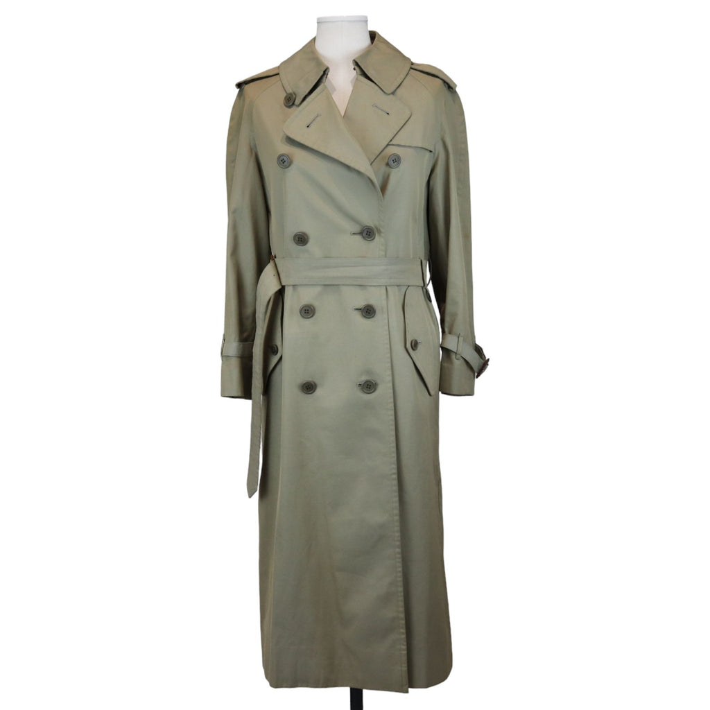 Trench Coat Cotton Polyester Khaki Size XS