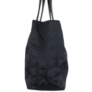 Travel Line Tote Medium Nylon Black GHW