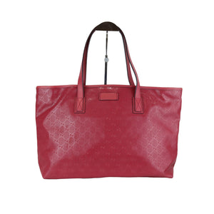 Zippered Shopping Tote Medium Imprime Monogram Pink