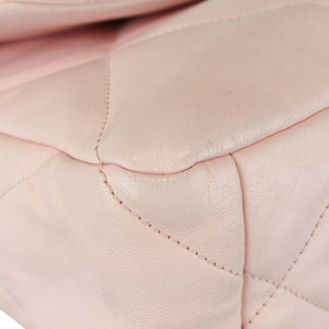 19 Flap Large Lambskin Quilted Light Pink MHW