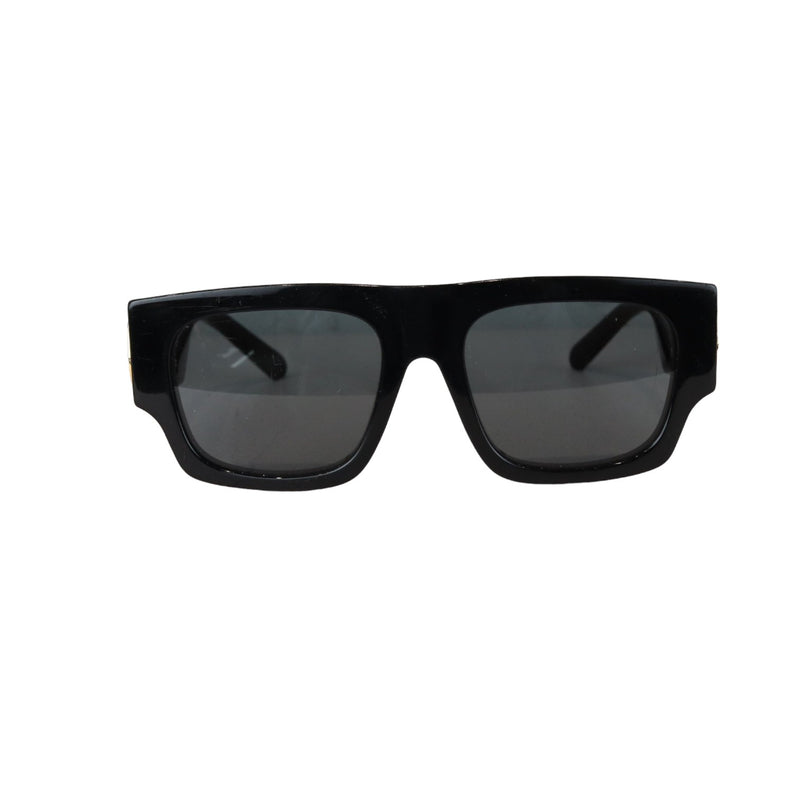 LV Link Square Sunglasses Acetate Black GHW