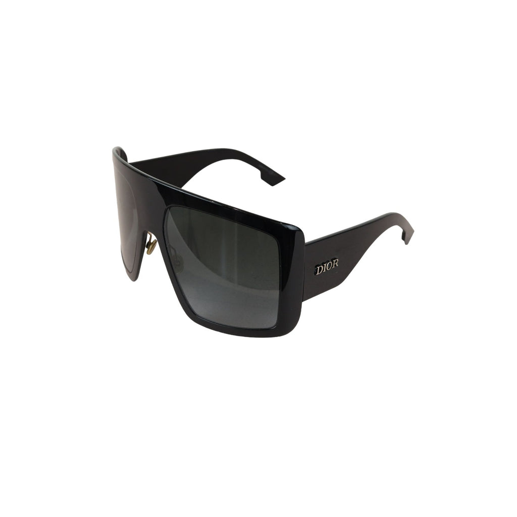 Acetate DIORSO Light 1 Shield Sunglasses Black GHW