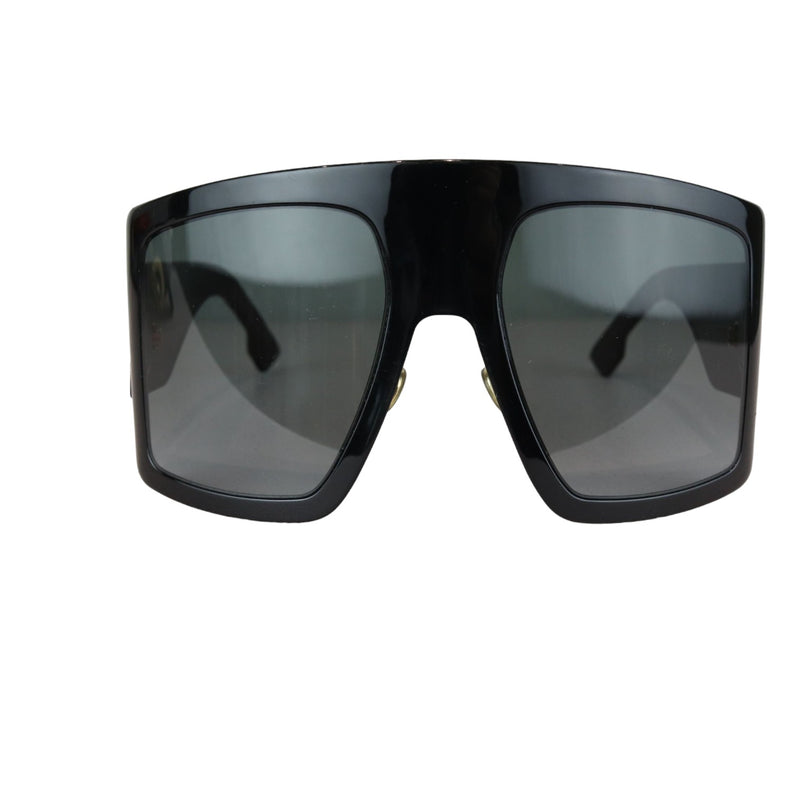 Acetate DIORSO Light 1 Shield Sunglasses Black GHW