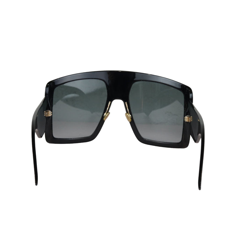 Acetate DIORSO Light 1 Shield Sunglasses Black GHW