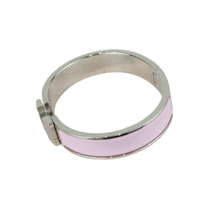 Clic Clac H Bracelet Enamel Narrow Pink SHW