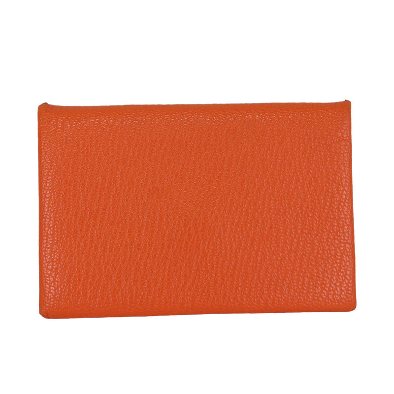 Card Case Calvi Chevre Mysore Orange PHW