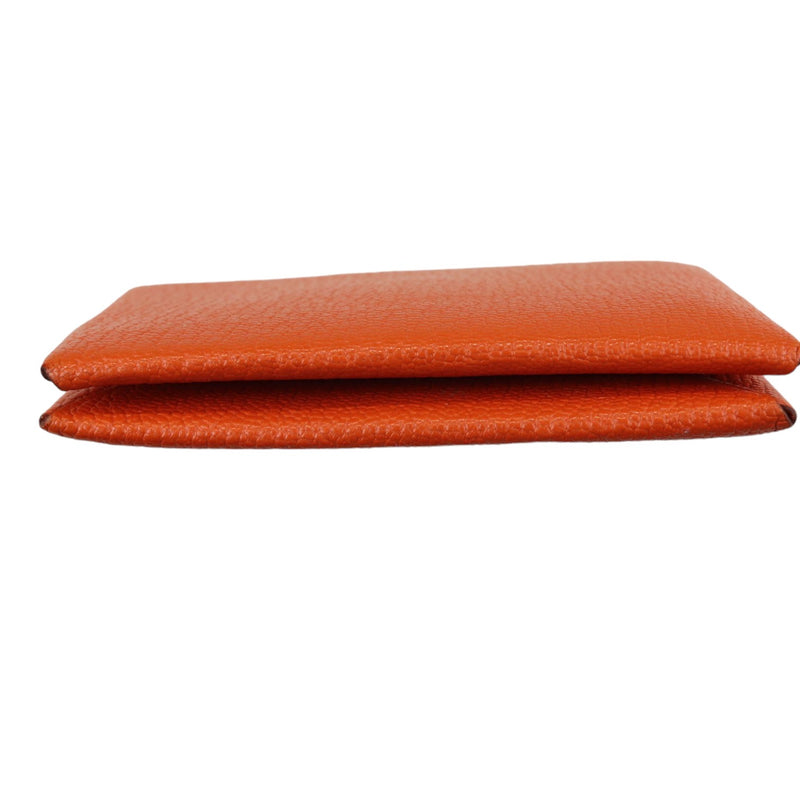 Card Case Calvi Chevre Mysore Orange PHW