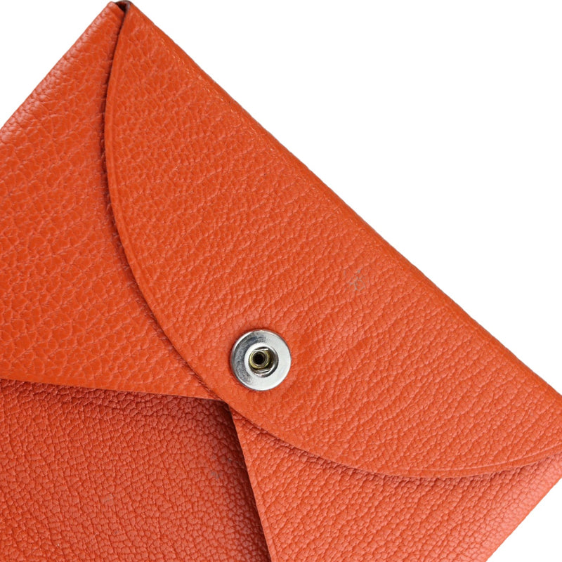 Card Case Calvi Chevre Mysore Orange PHW