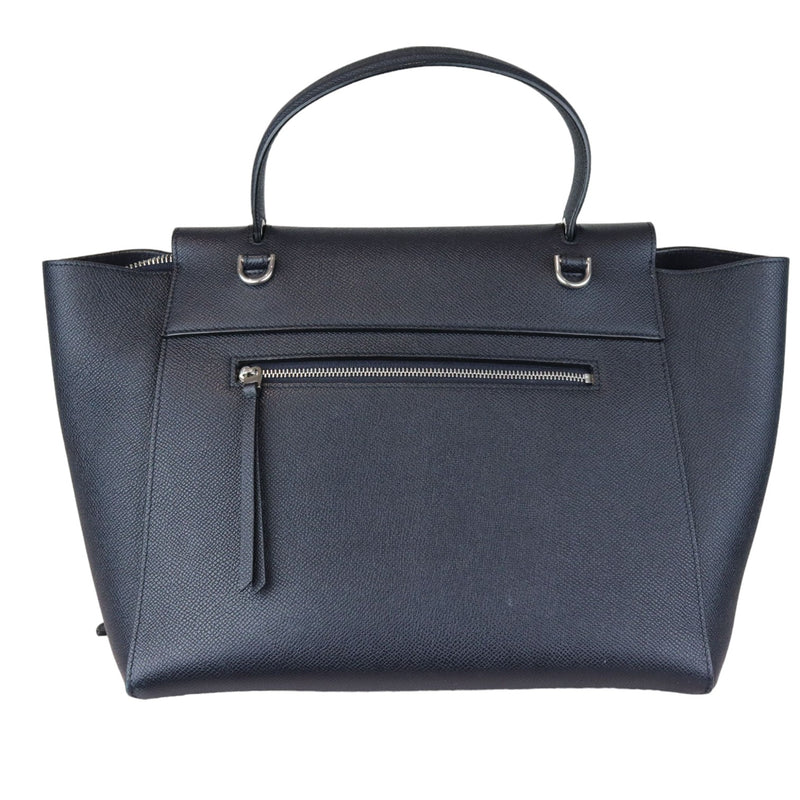 Belt Bag Micro Grained Calfskin Navy Blue SHW