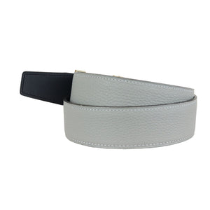 H Belt Swift Togo Black Grey Size 80