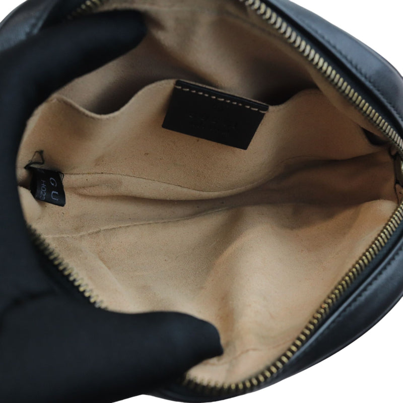 Marmont Belt Bag Calfskin Black GHW Size 85