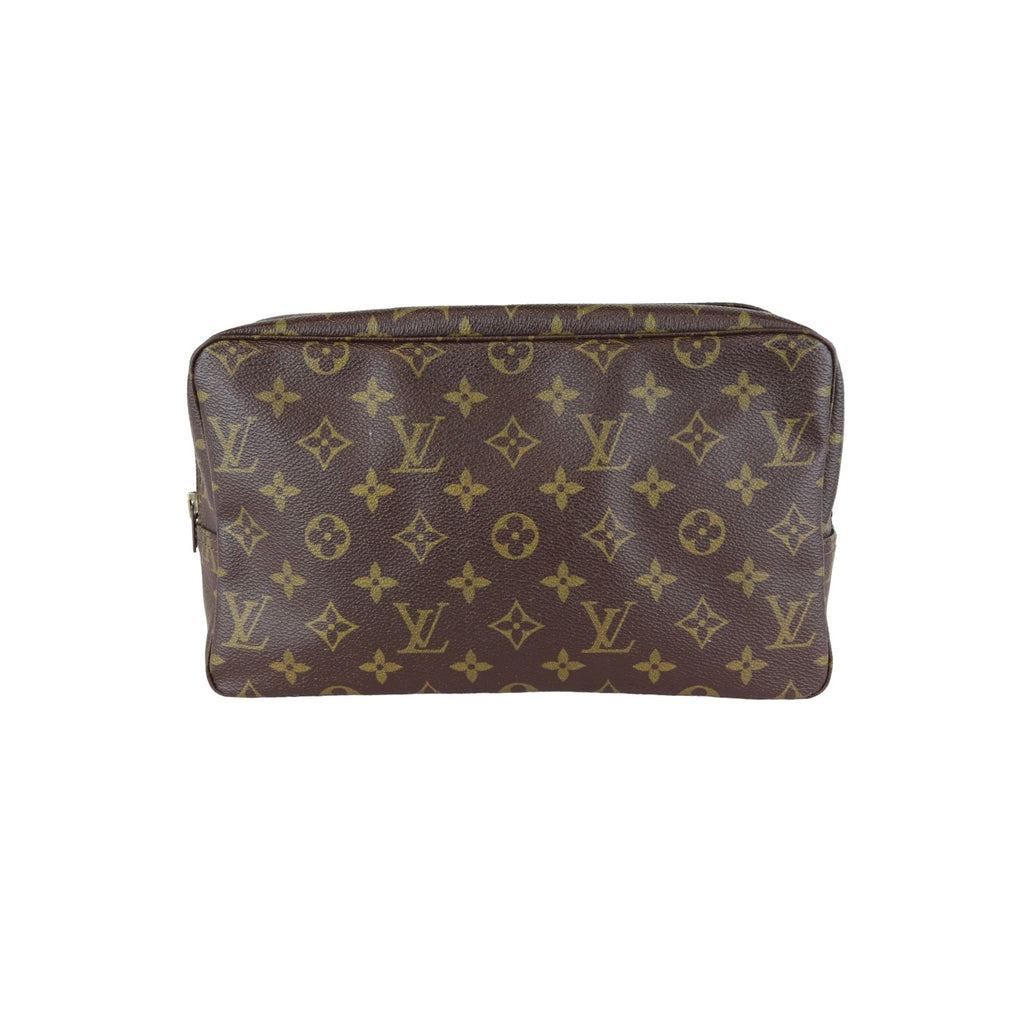 Toilette 28 Monogram Trousse Brown