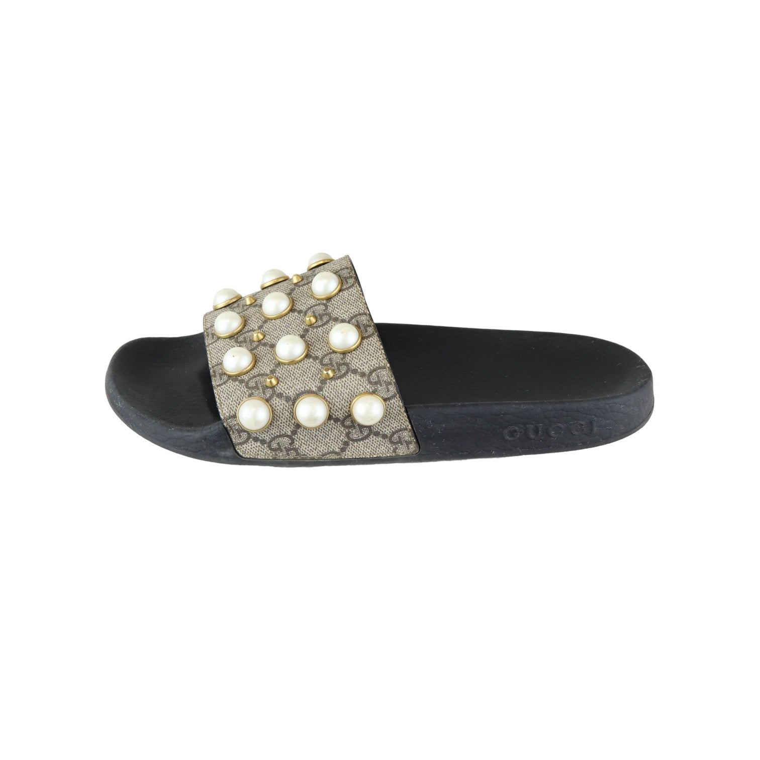 Gucci pearl sandals on sale