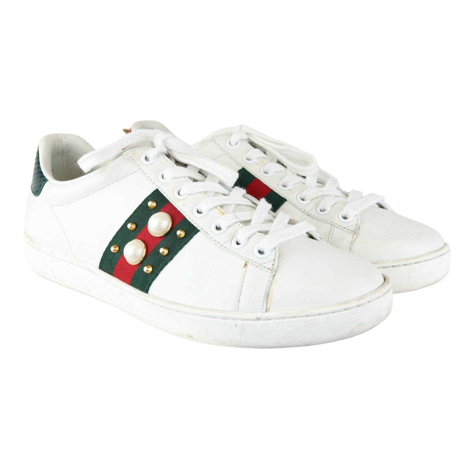 Gucci sneakers pearl on sale