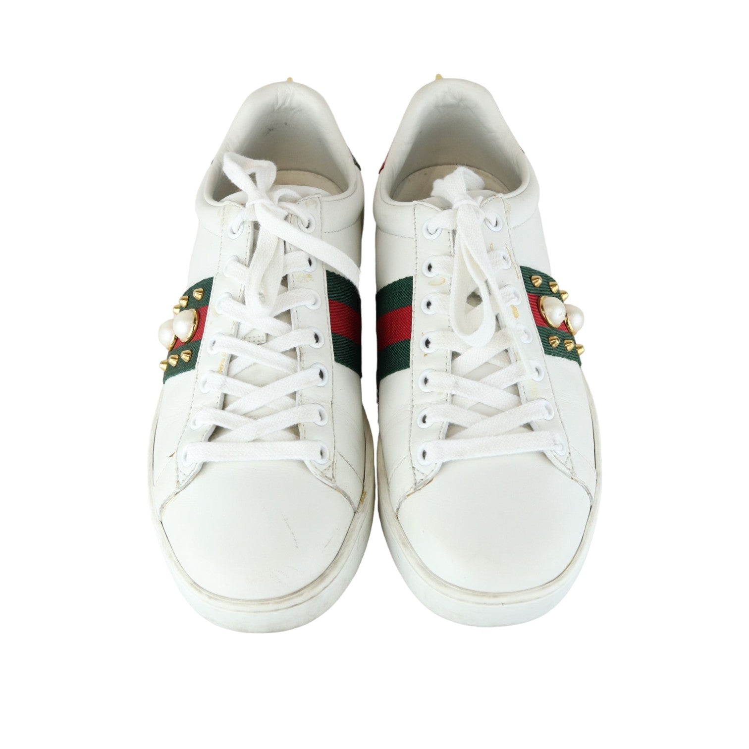 Gucci ace studded sneaker on sale