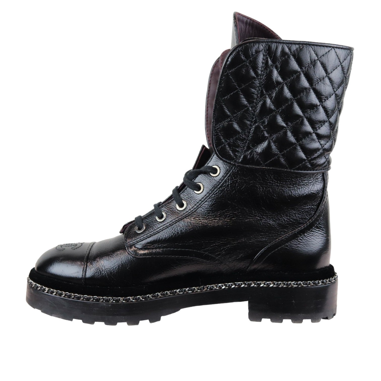 Combat boots pearls hotsell