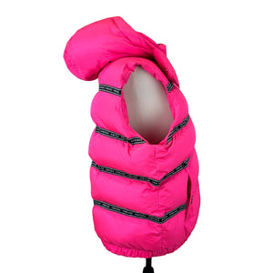 Down Jacket Techno Fabric Pink Size Large