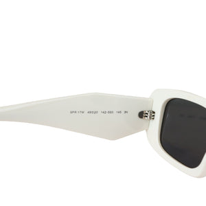 Acetate Symbole Sunglasses SPR 17W White