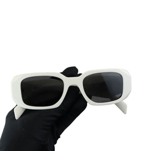 Acetate Symbole Sunglasses SPR 17W White