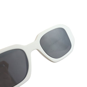 Acetate Symbole Sunglasses SPR 17W White