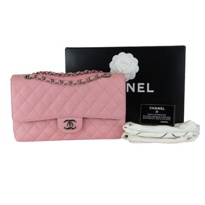 Rare Pink Caviar Chanel Bag | Pink Caviar Leather Bag | Bag Religion