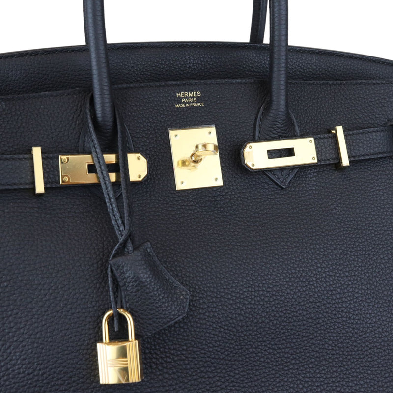 Birkin 30 Togo Leather Black GHW