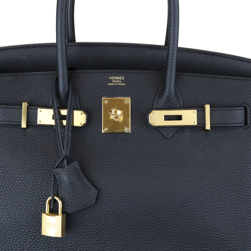 Birkin 30 Togo Leather Black GHW