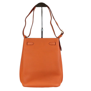 Kelly 22 Orange Leather | Togo Leather Orange Bag | Bag Religion