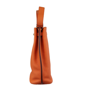 Kelly 22 Orange Leather | Togo Leather Orange Bag | Bag Religion