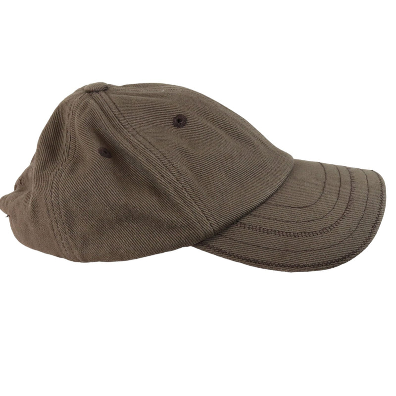 Men Baseball Cap Cotton Brown Size 56