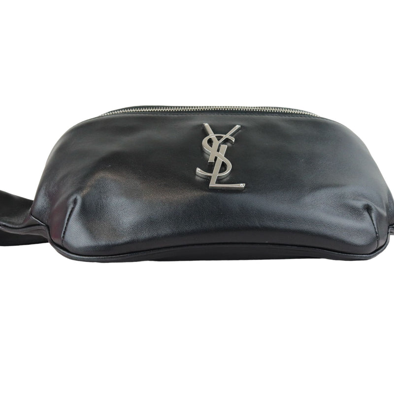 Belt Bag Calfskin Monogram Black SHW