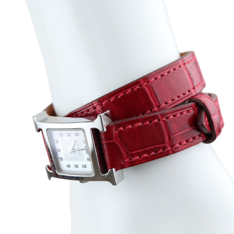 Heure H Watch Mini Model 21mm Red Orange SHW